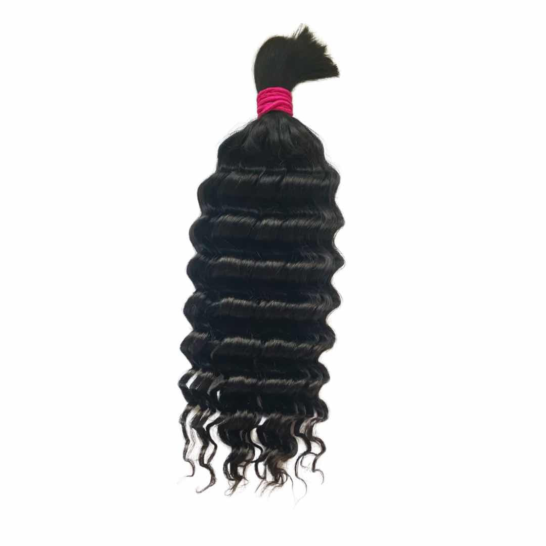 Malaysian Curly Bulk Braiding Hair