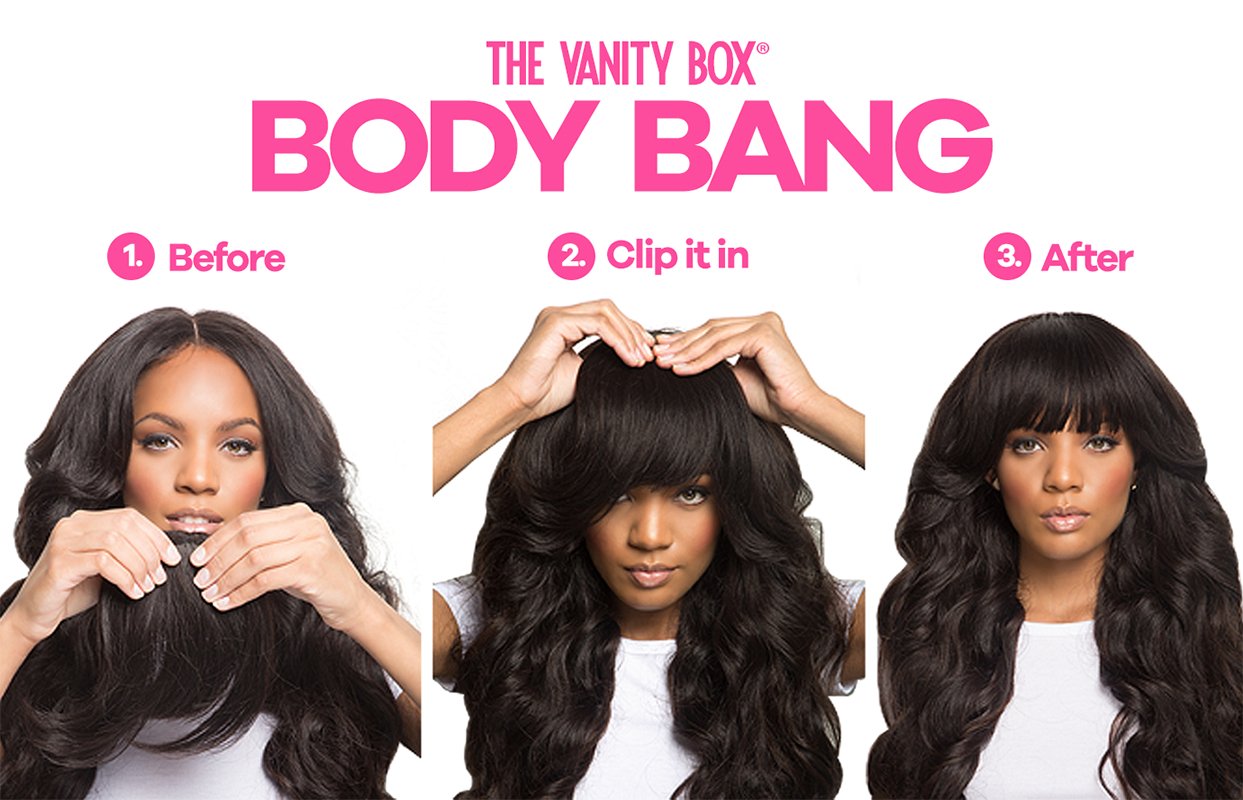 Body Bang (Clip In Bang) - The Vanity Box