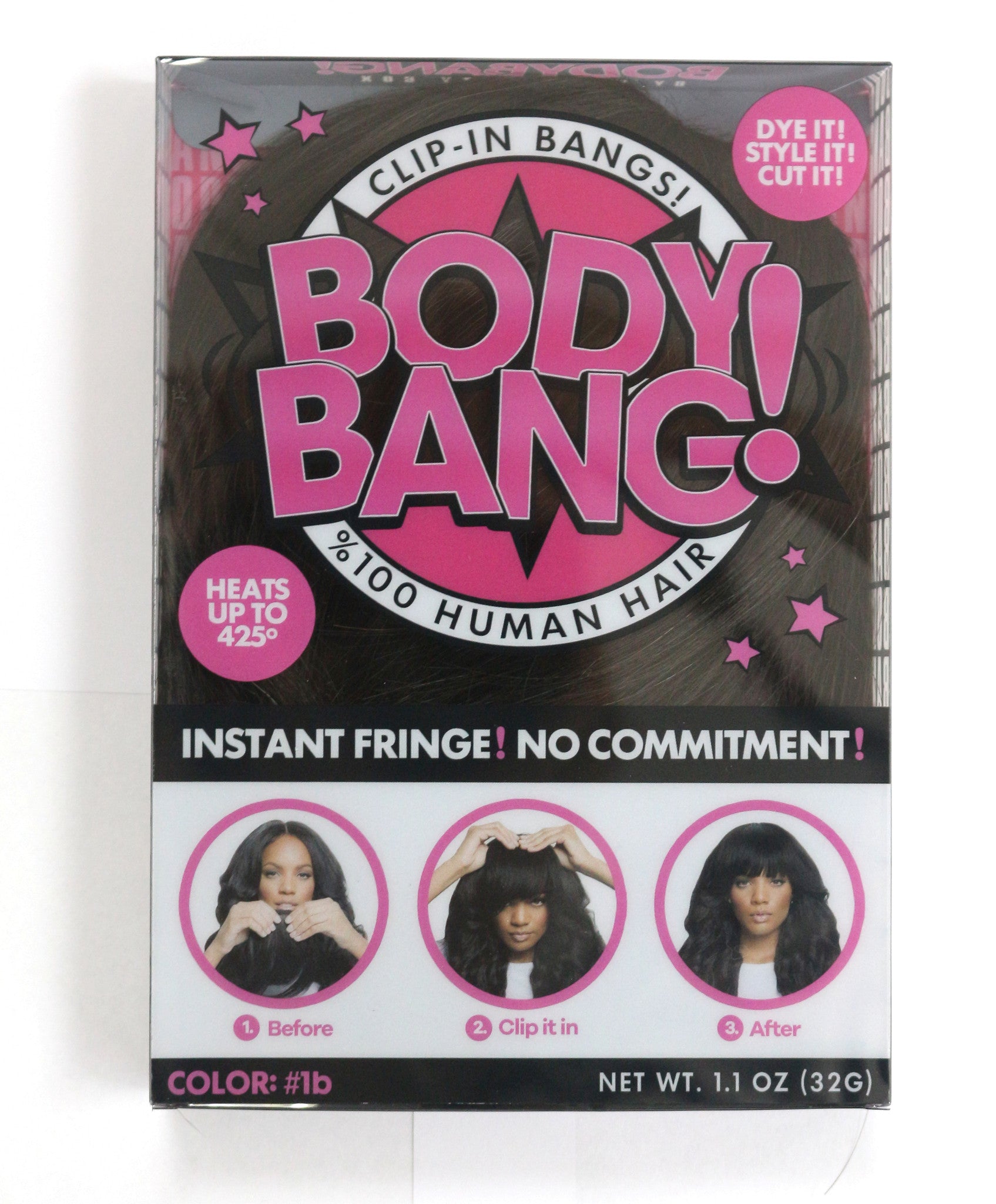 Body Bang (Clip In Bang) - The Vanity Box