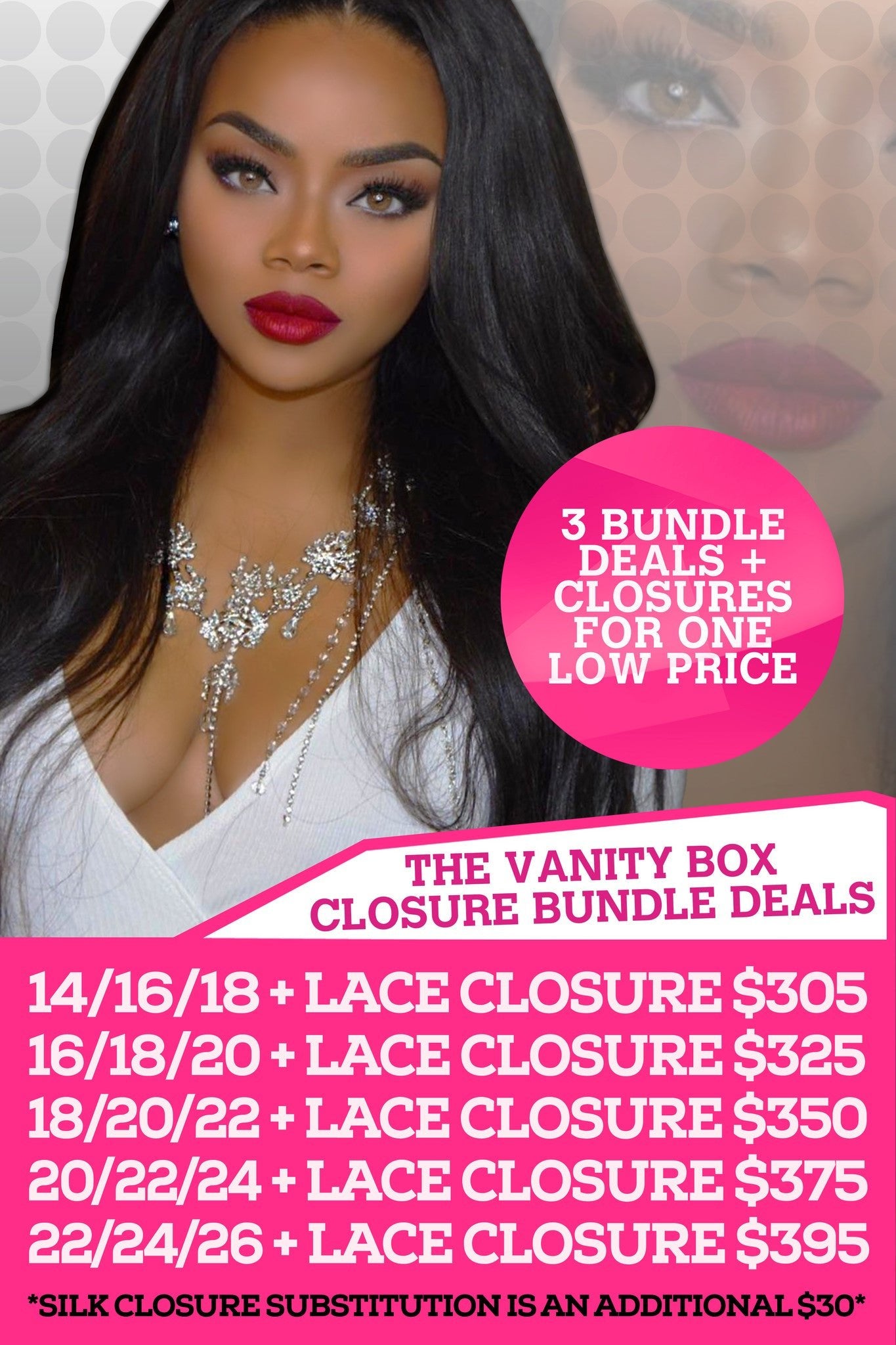 Closure + Bundle Package Deals - The Vanity Box