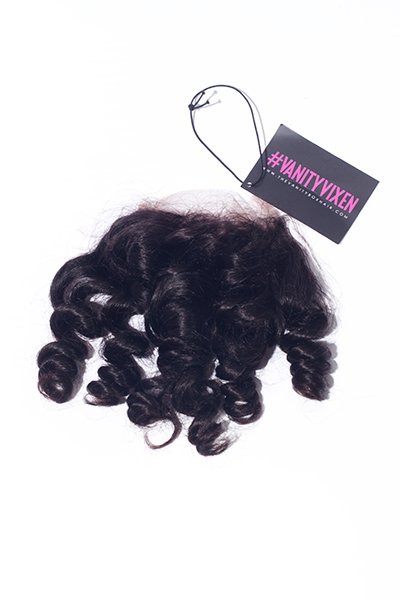 Indian Natural Curly Lace Closure - The Vanity Box