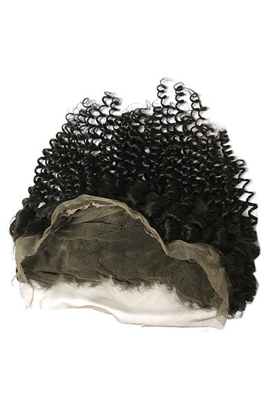 V - 360 Malaysian Curly Lace Frontal - The Vanity Box